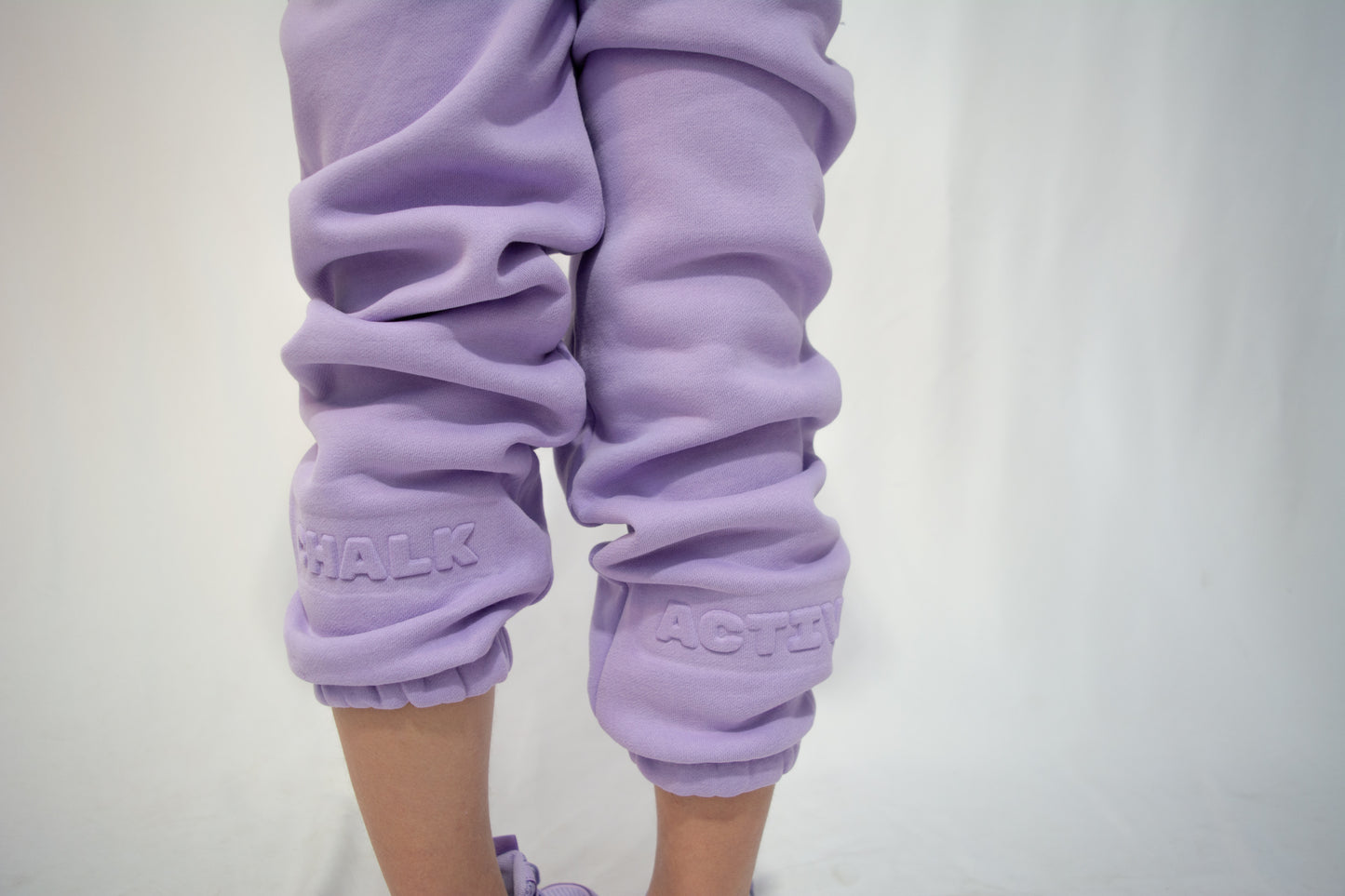 Chalk Active Purple Trackpant