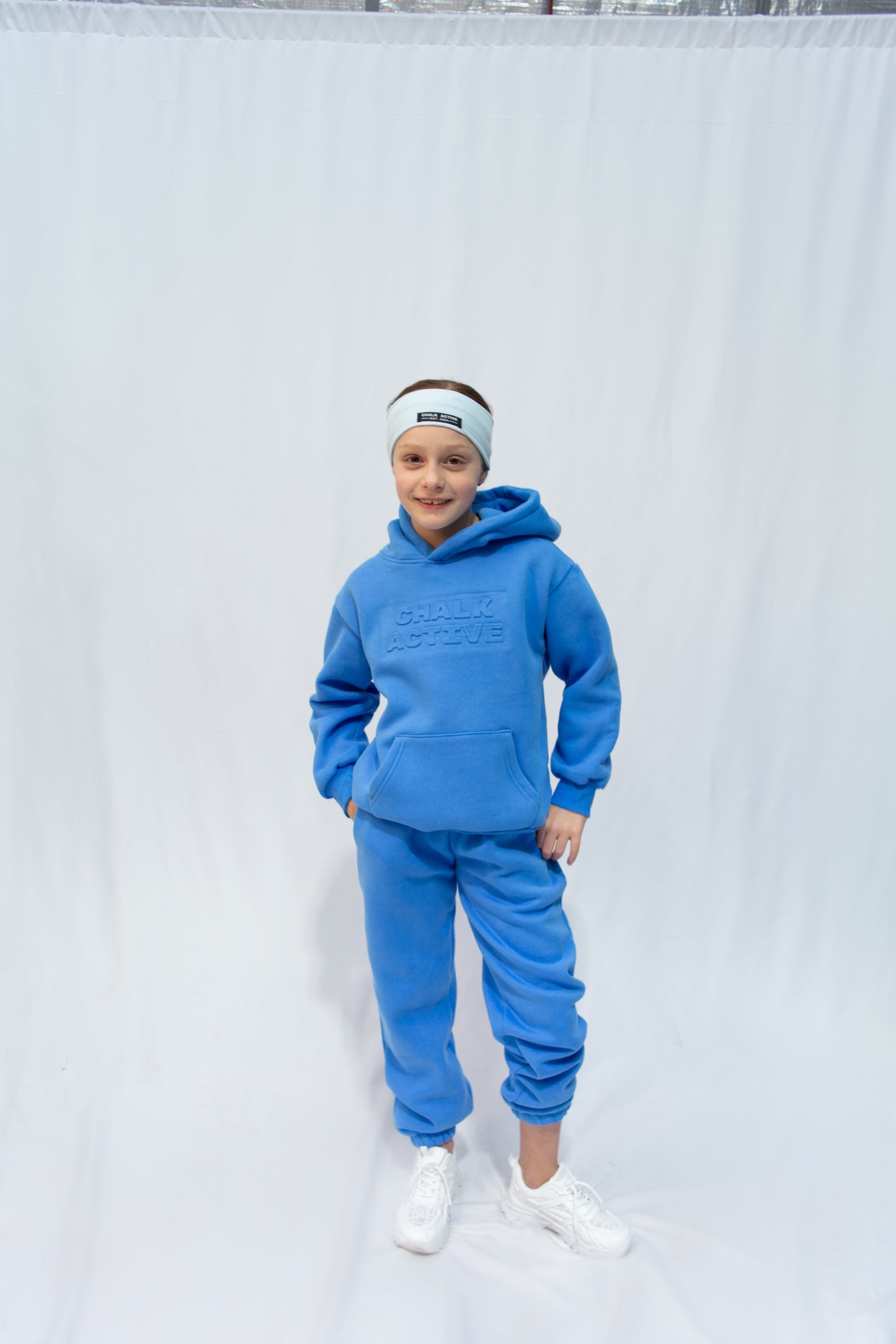 Chalk Active Blue Trackpant