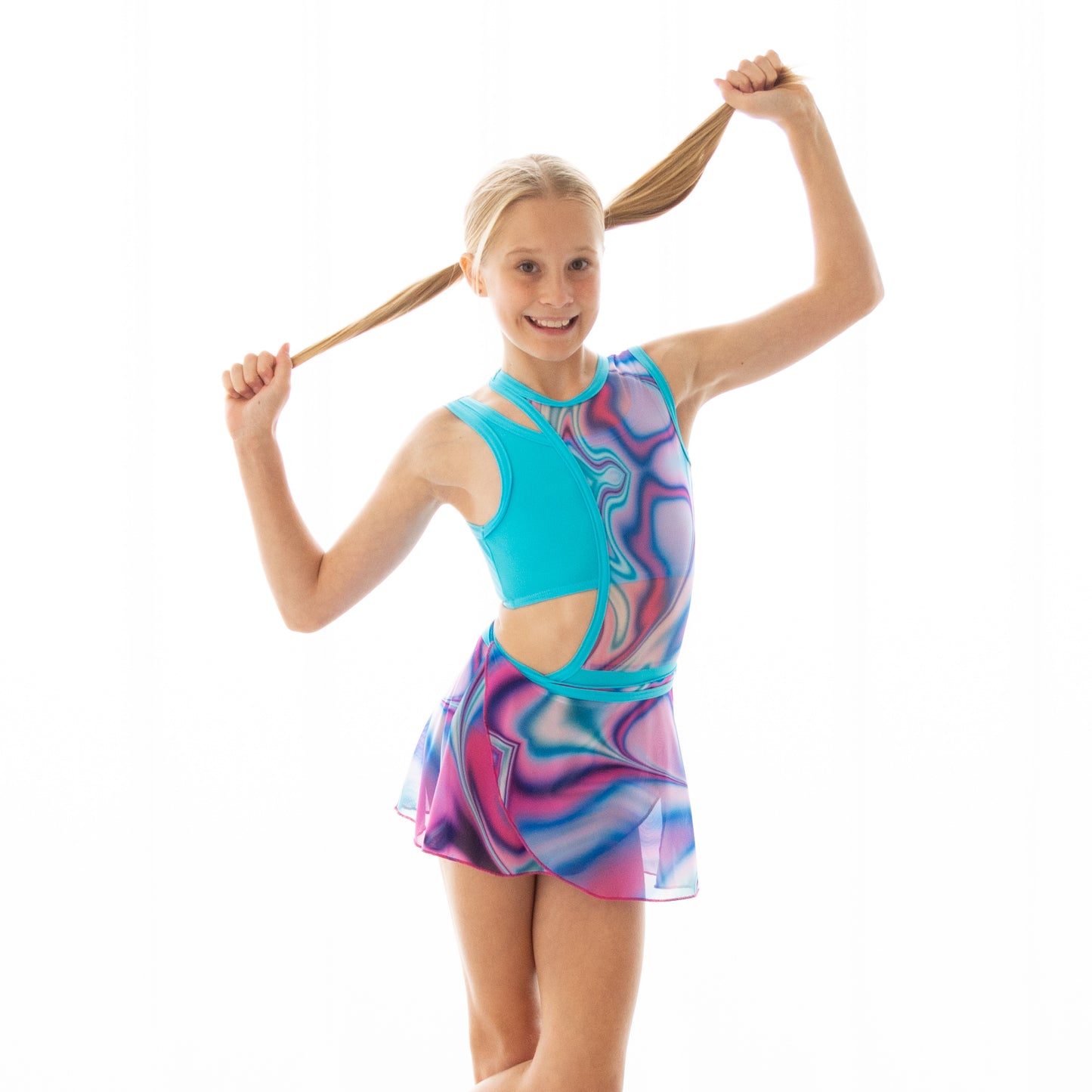 Wish Cut Out Mesh Leotard