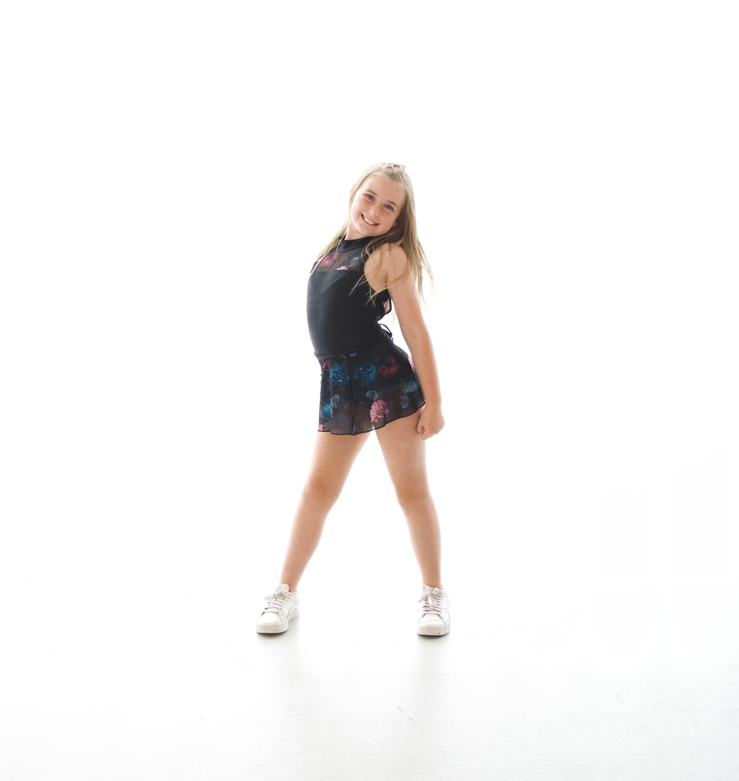 Midnight Bloom Leotard