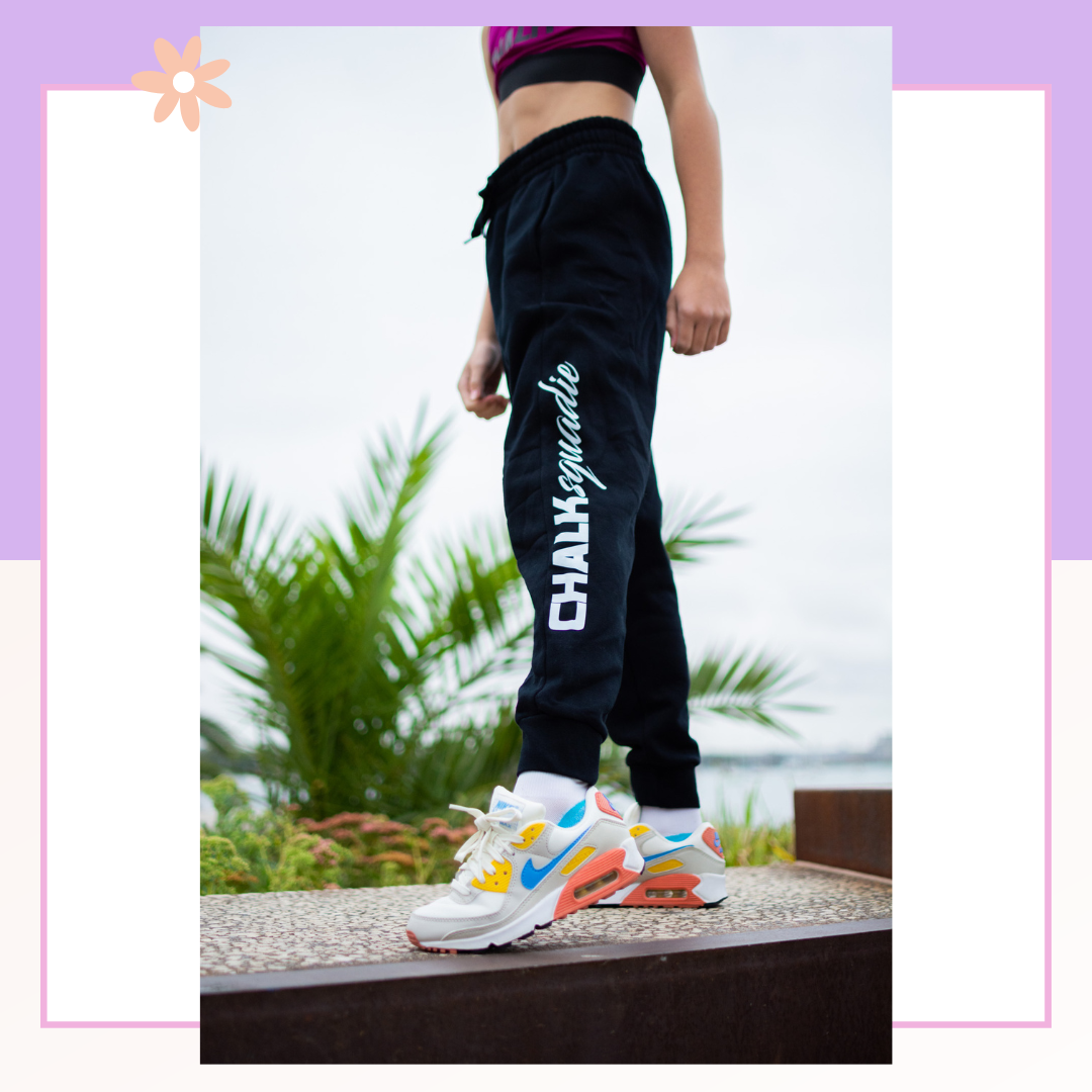 Chalk Squadie Trackies