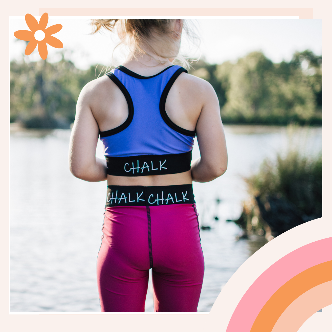 CHALK basic Crop Top