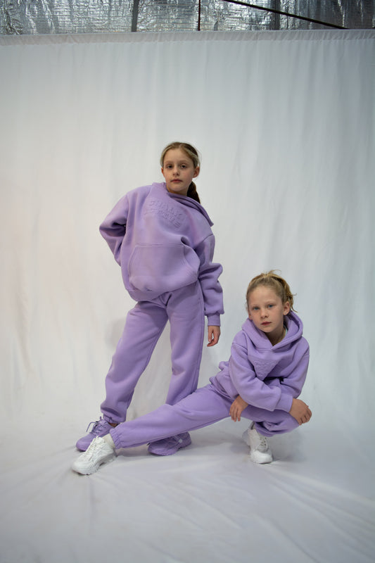 Chalk Active Purple Trackpant