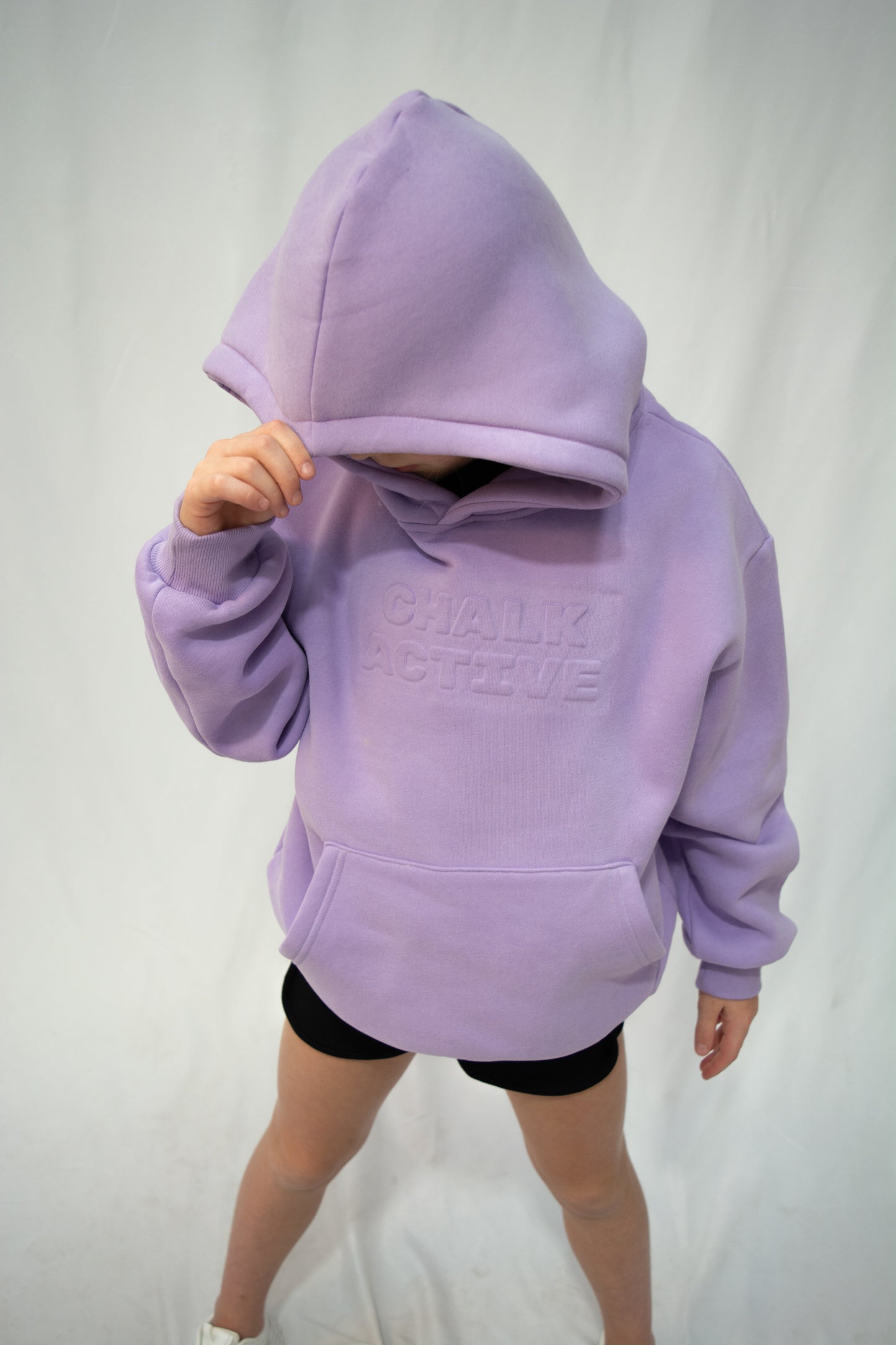 Chalk Active Purple Hoodie