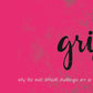 Grit For Girls