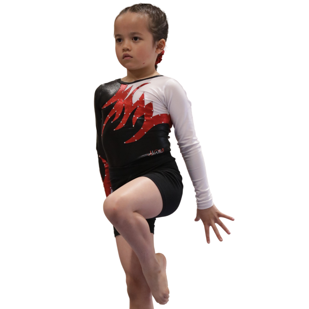 Gymnastics Unlimited Long sleeve Leotard