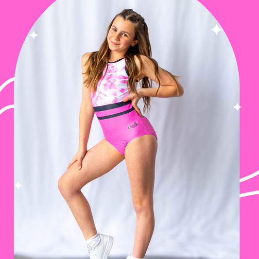 Pink Motivate Leotard