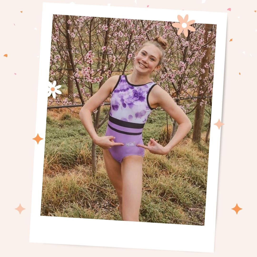 MOTIVATE Purple  Leotard